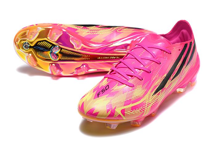 נעלי כדורגל אדידס Adidas F50 Elite FG ורוד צהוב