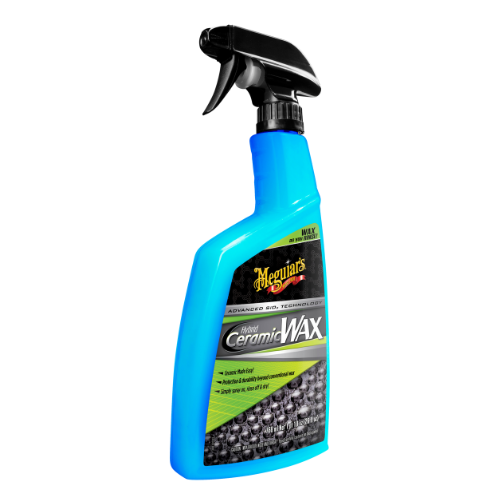 ספריי ציפוי ווקס קרמי - HYBRID CERAMIC WAX מבית MEGUIAR'S | תכולה 768 מ"ל
