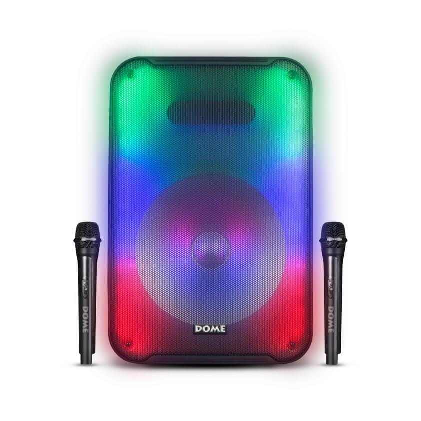 בידורית עם 2 מיקרופונים אלחוטיים דגם CLUB-112 מבית DOME משלוח חינם בידורית עם 2 מיקרופונים אלחוטיים דגם CLUB-112 מבית DOME משלוח חינם