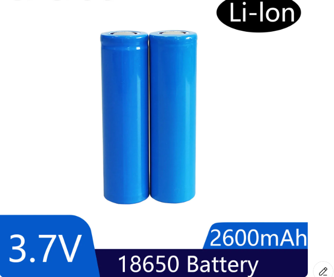 סוללות 18650 3.7V 2600mAh