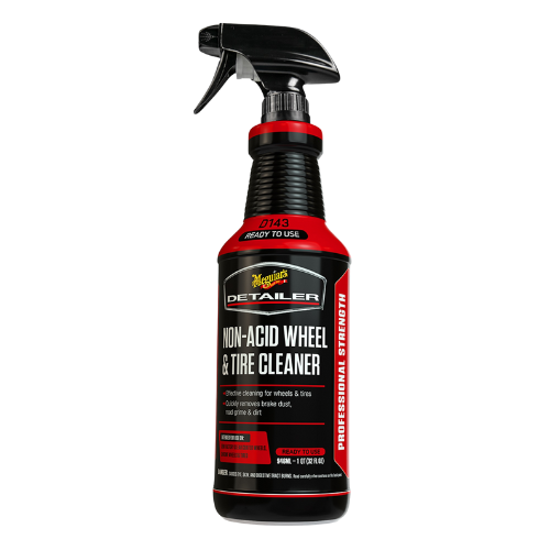 ספריי דיטיילר מנקה צמיגים וג'אנטים - NON ACID WHEEL & TIRE CLEANER מבית MEGUIAR'S