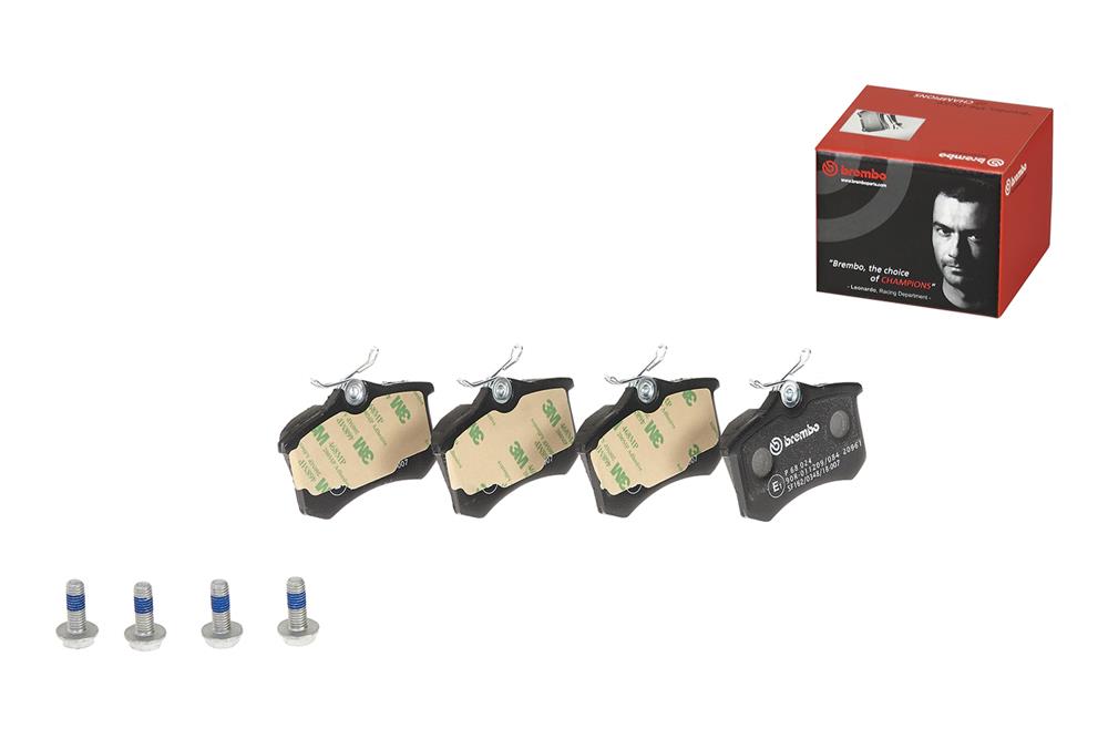 סט רפידות בלם קדמי לכל דגמי פולקסווגן מבית Brembo