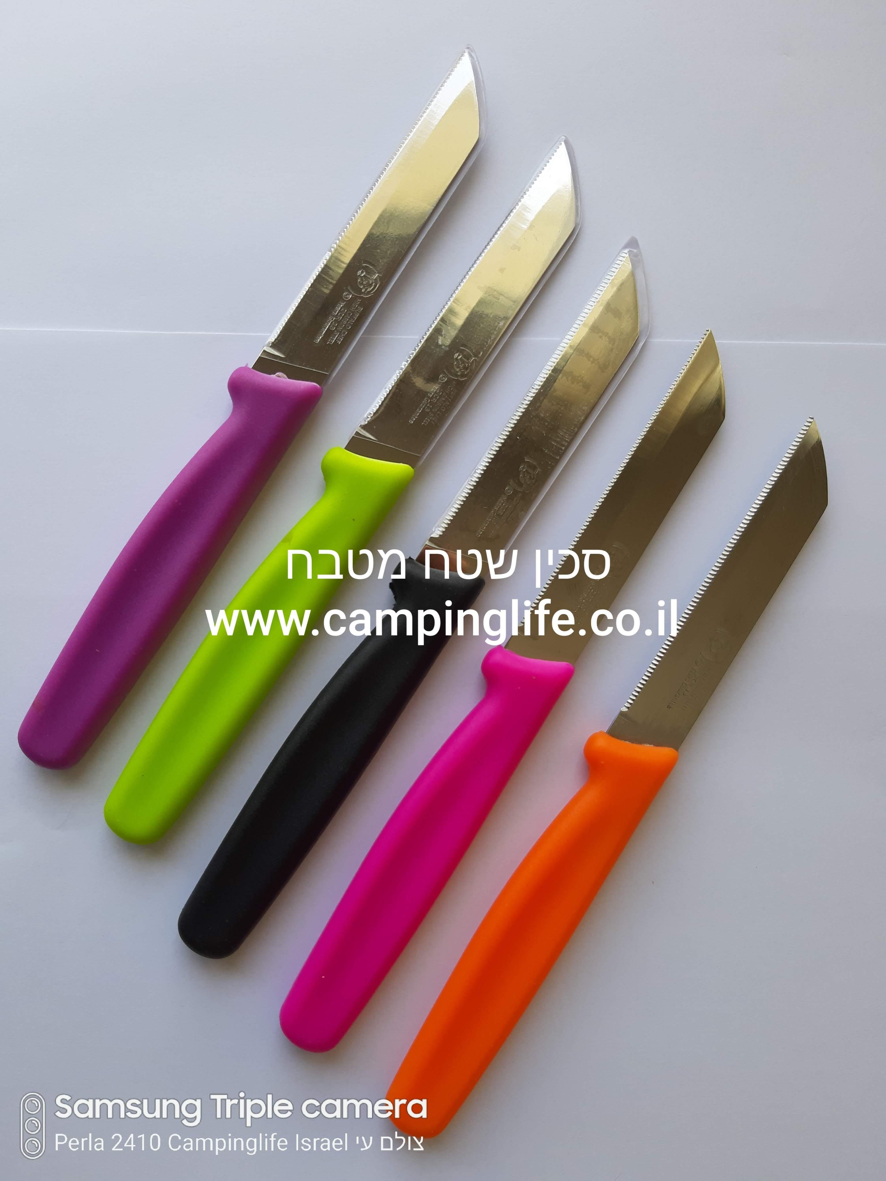 סכין לקמפינג שטח באפולו משונן תכליתית 9 סמ' 3.5'' MK00274T1 קמפינג לייף