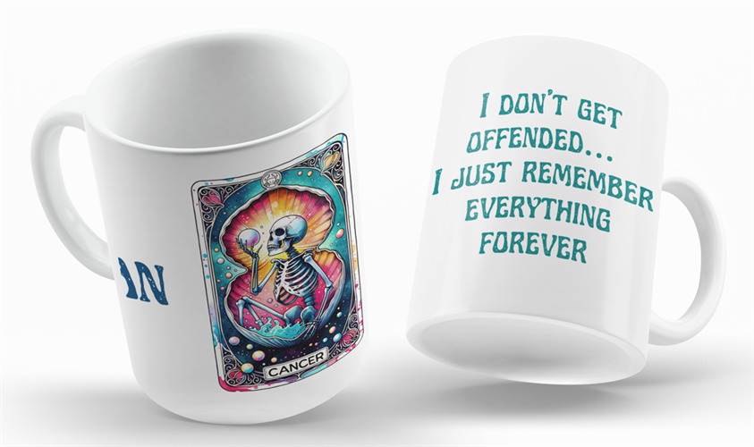 ספל זודיאק – סרטן (Cancer)