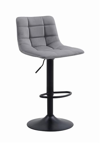 כסא בר מעוצב דגם בלגיה צבע אפור