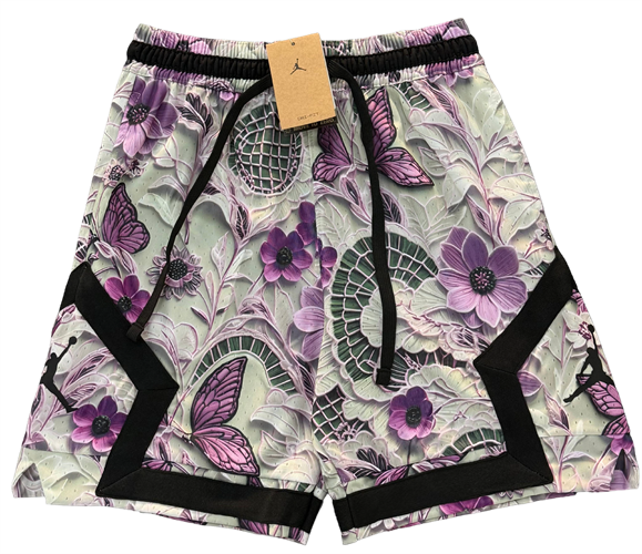 מכנסי אייר ג'ורדן Air Jordan סגול אפור