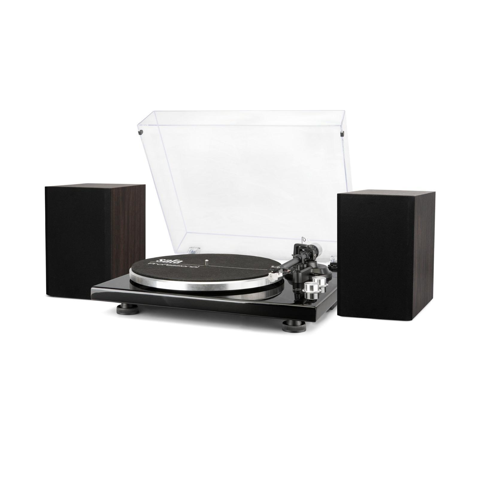 פטיפון משולב בלוטוס SAFA HPH005 וזוג רמקולים HPH268 באנדל פטיפון משולב בלוטוס SAFA HPH005 וזוג רמקולים HPH268 באנדל