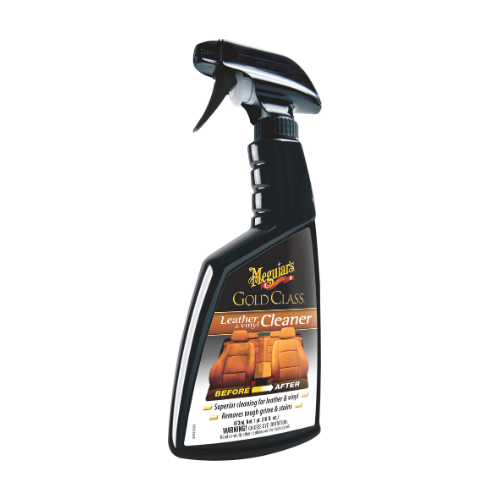 ספריי לניקוי עור לרכב - LEATHER & VINYL CLEANER מבית MEGUIAR'S | תכולה 473 מ''ל