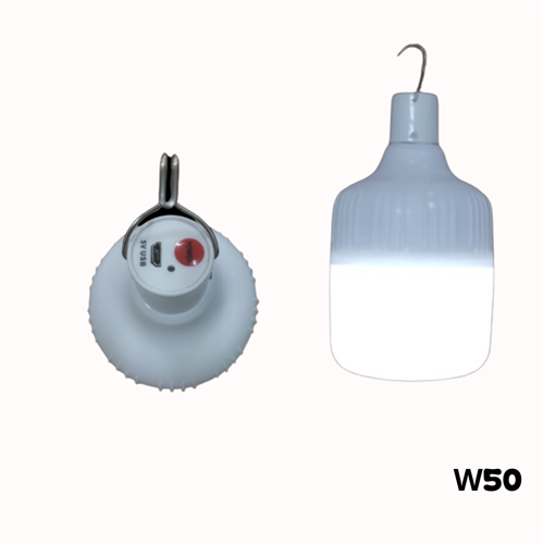 מנורת תליה נטענת 50W - נטענת דרך USB