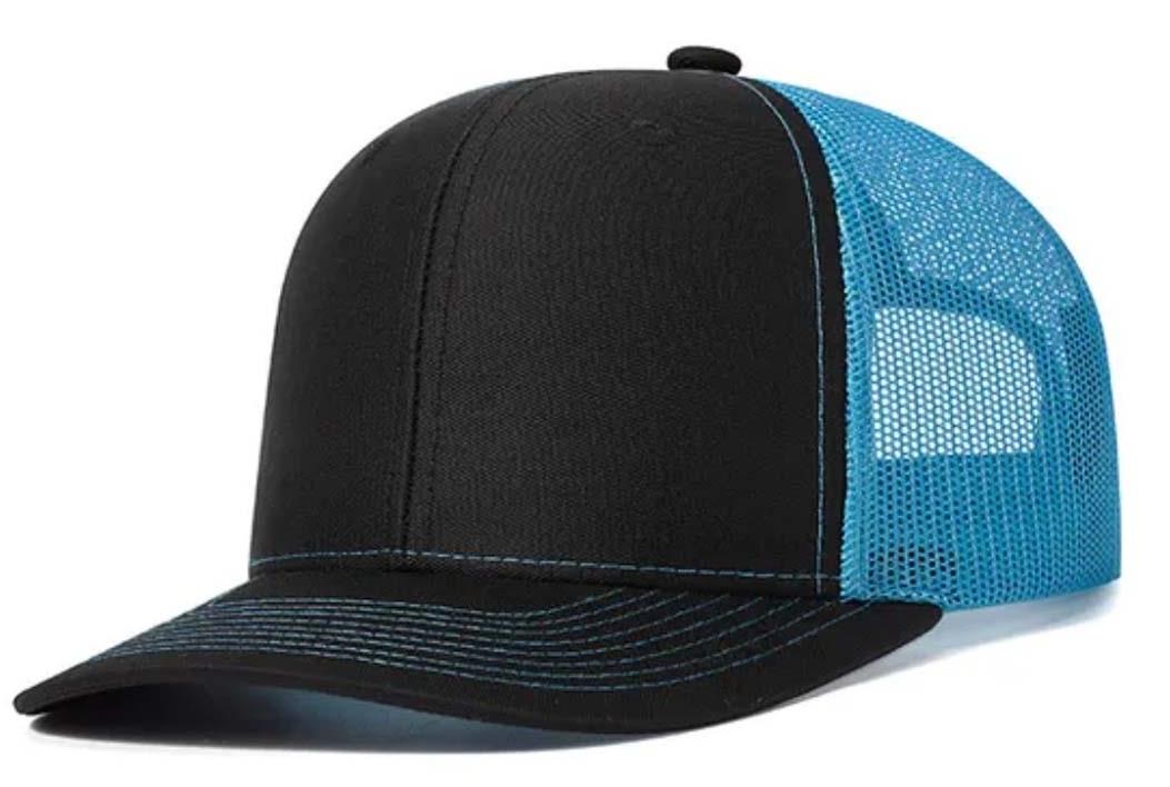 כובע בייסבול איכותי דגם Miami צבע - טורקיז \ שחור [אפשרות להוסיף רקמה]