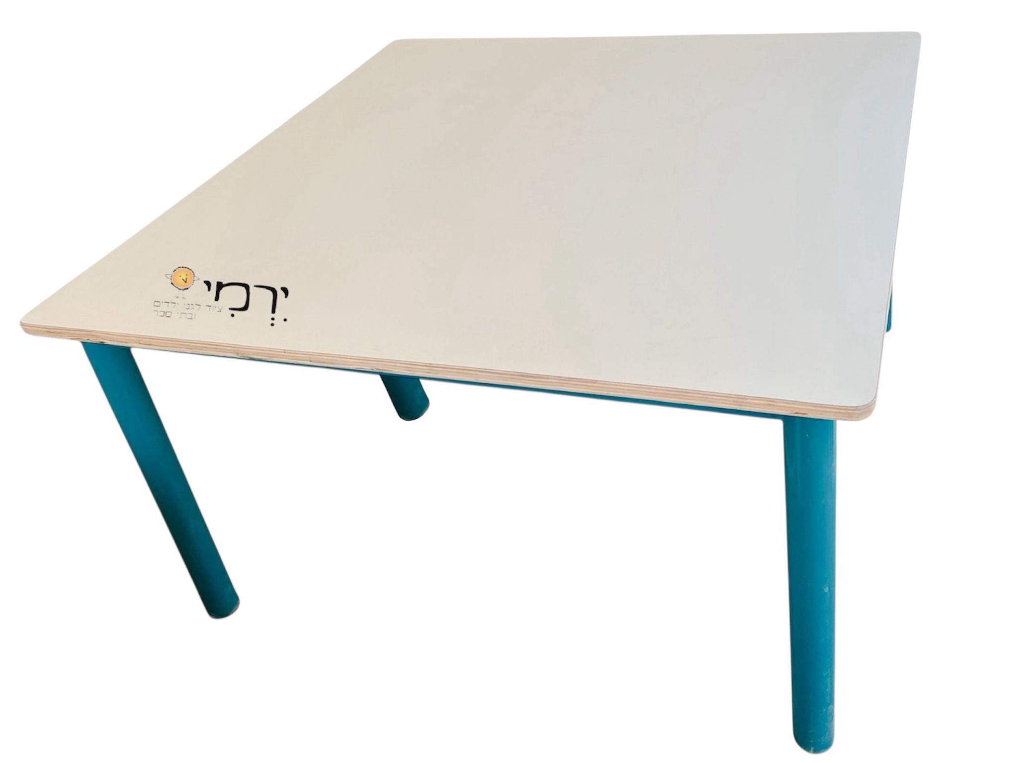 שולחן גן רגל מתכת - 8 ילדים