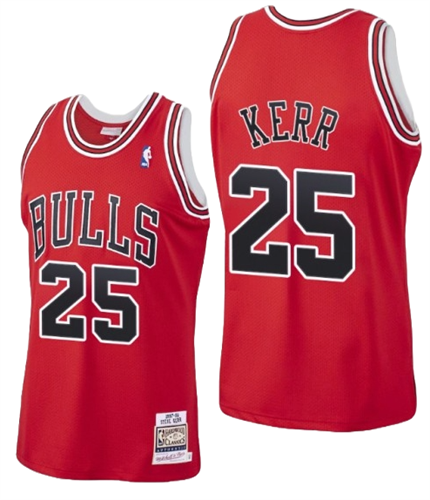 גופיית סטיב קר שיקגו בולס אדומה NBA