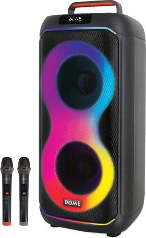 בידורית BOOMIX-62  דאבל 6.5 עם 2 מיקרופונים אלחוטיים שחור  DOME