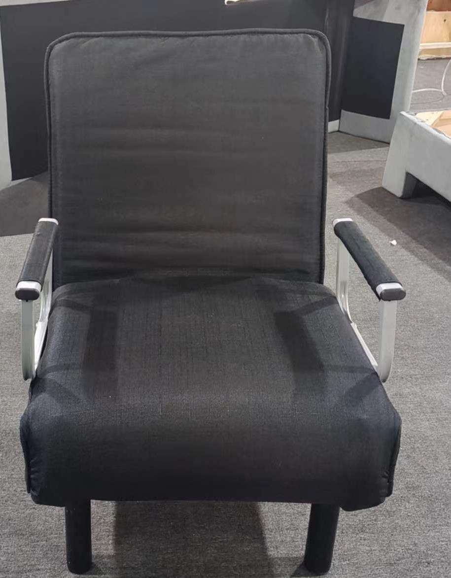 כורסא נפתחת למיטה דגם מדריד בד צבע שחור כורסא נפתחת למיטה דגם מדריד בד צבע שחור