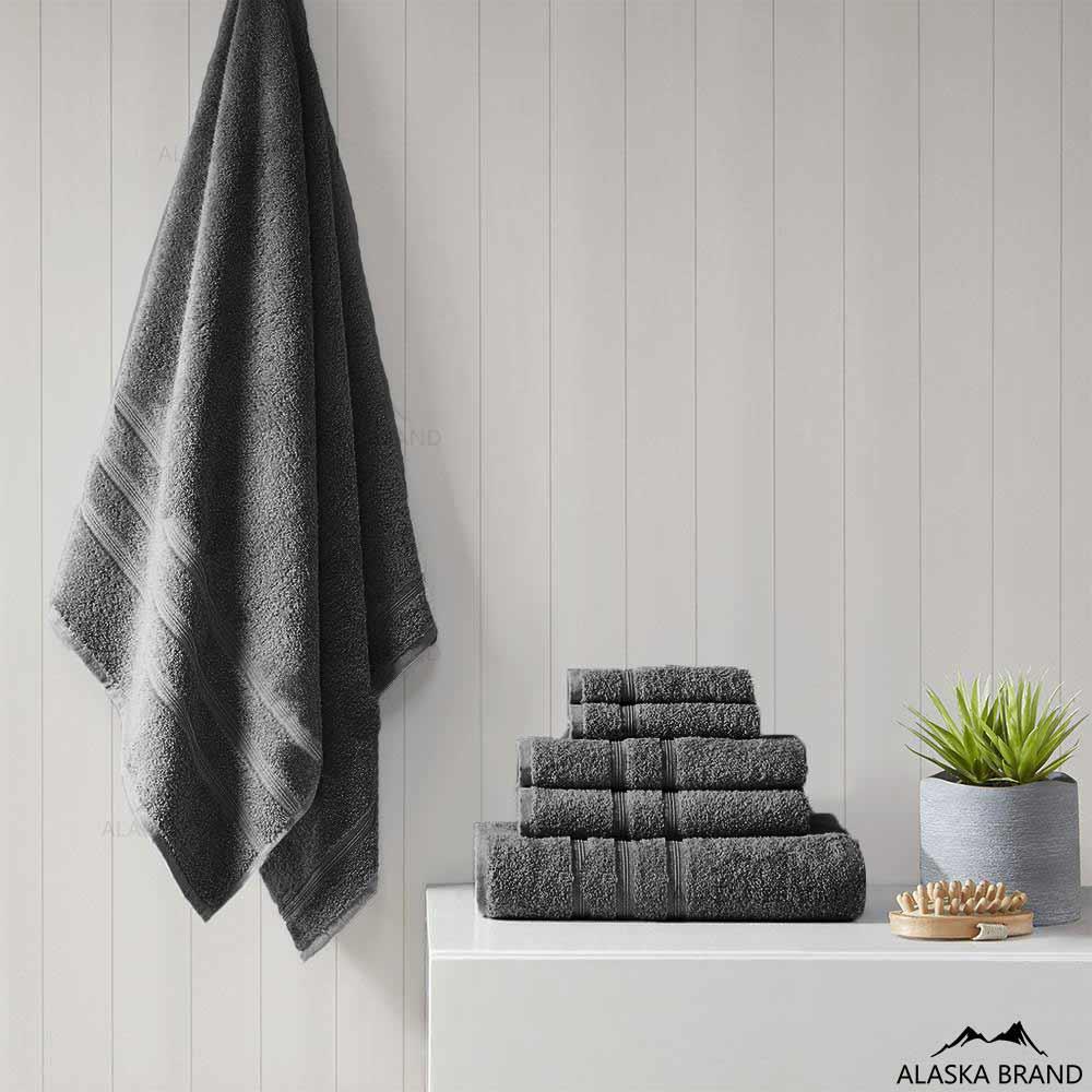 מגבות עבות דגם פרימיום - Premium *כושר ספיגה גבוה* | אפור פחם