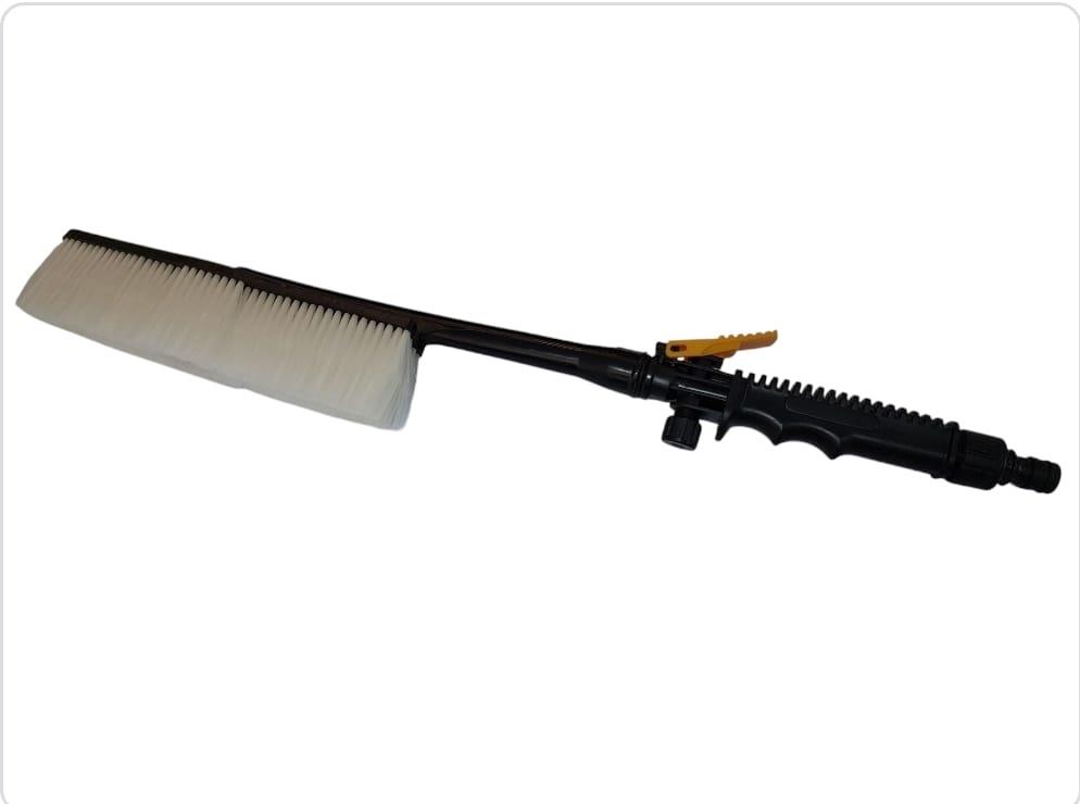 מברשת שטיפה עם מעבר מים זיפים עדינים כולל אקדח הפעלה קמפינג לייף מברשת שטיפה עם מעבר מים זיפים עדינים כולל אקדח הפעלה קמפינג לייף