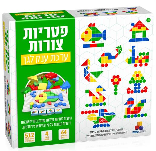פטריות צורות – ערכת ענק לגן
