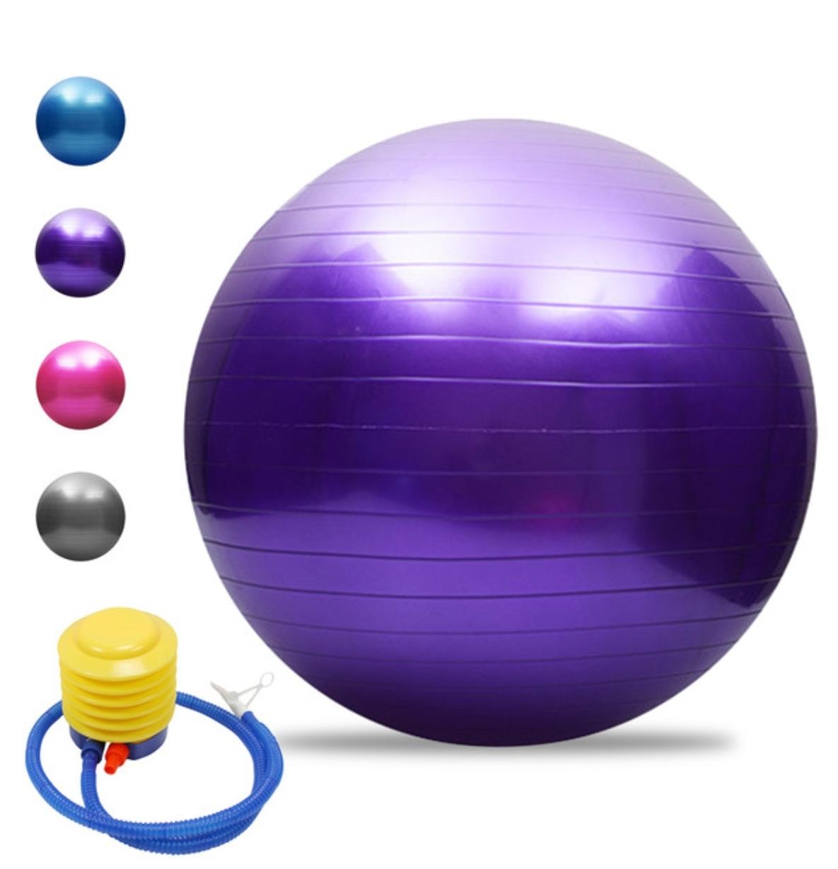 כדור יוגה פיוזי פילאטיס והתעמלות כללית כולל משאבה קמפינג לייף כדור יוגה פיוזי פילאטיס והתעמלות כללית כולל משאבה קמפינג לייף