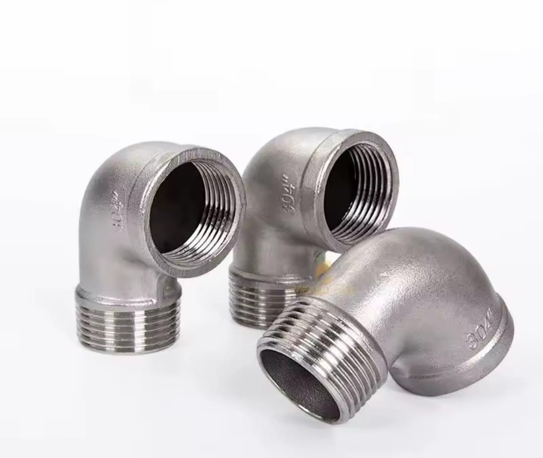 זוית נירוסטה 90 מעלות 1'' צול הברגה נקבה וצד נגדי הברגה זכר קמפינג לייף זוית נירוסטה 90 מעלות 1'' צול הברגה נקבה וצד נגדי הברגה זכר קמפינג לייף