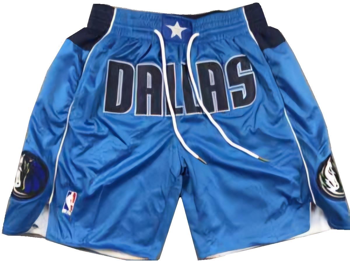 מכנסי DALLAS 'דאלאס' כחולות NBA - Just Don