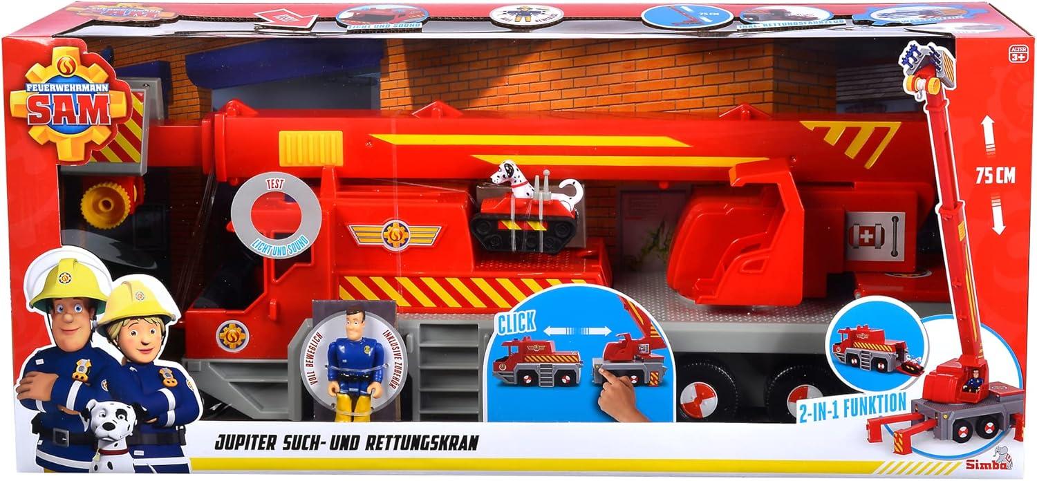 סמי הכבאי - מנוף חילוץ כולל אורות, צלילים ודמויות