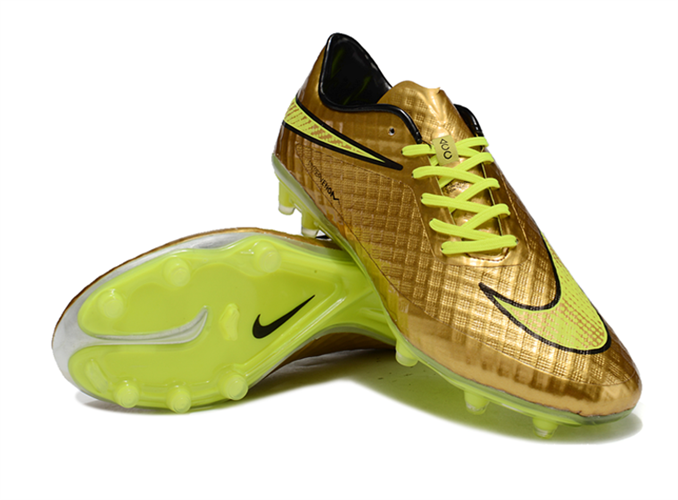 נעלי כדורגל Nike Hypervenom phantom FG זהב