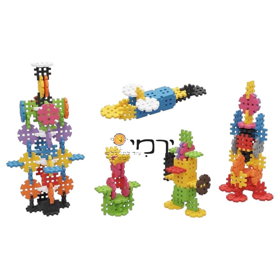 מידי וופל + גלגלים 120 חלקים
