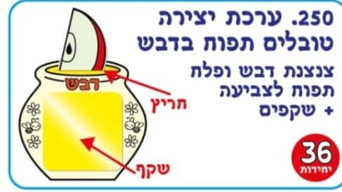 עבודת יצירה תפוח בדבש + שקפים