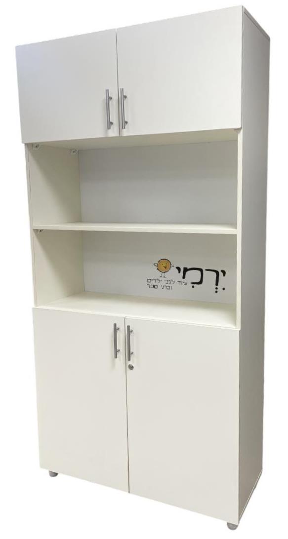 ארון אחסון 4 דלתות + מדפים