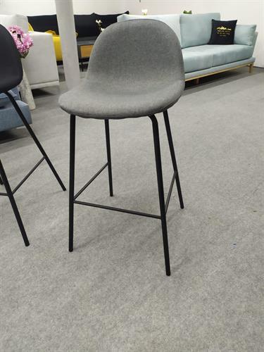 כסא בר דגם ניו יורק צבע אפור