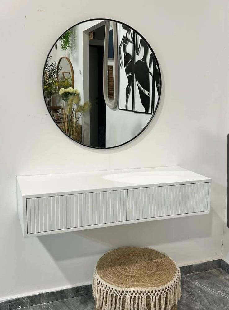 שידה צפה 2 מגירות