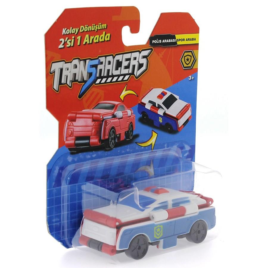 טרנסרייסר- 2 ב-1 רכב משטרה ורכב ספורט טרנסרייסר- 2 ב-1 רכב משטרה ורכב ספורט