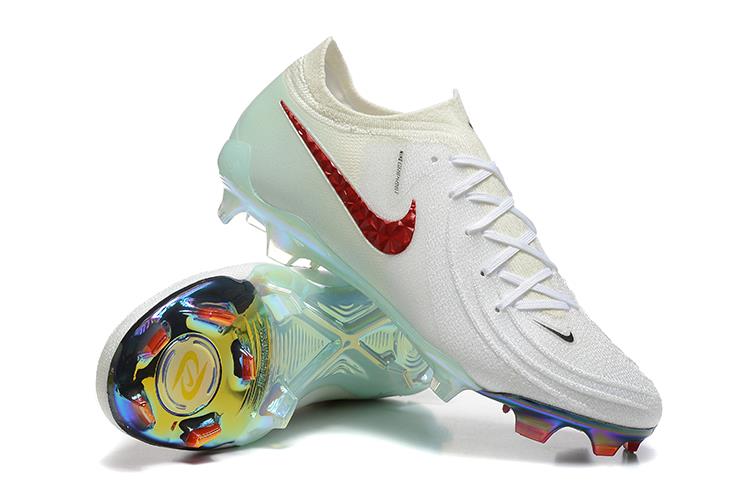 נעלי כדורגל NIKE PHANTOM LUNA ELITE לבן אדום
