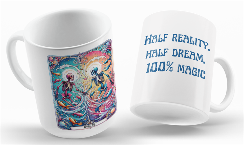 ספל זודיאק – דגים (Pisces)