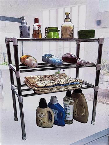 ארגונית אחסון 3 מדפים מעל המיקרוגל ארגונית אחסון 3 מדפים מעל המיקרוגל