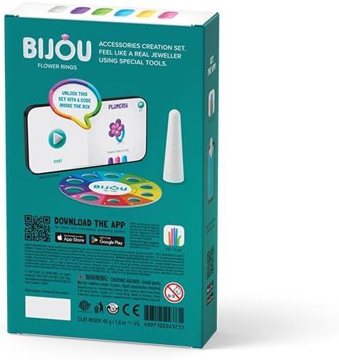 היי קליי - Hey Clay - טבעות פרחוניות - ערכה ליצירת תכשיטים מחימר צבעוני היי קליי - Hey Clay - טבעות פרחוניות - ערכה ליצירת תכשיטים מחימר צבעוני