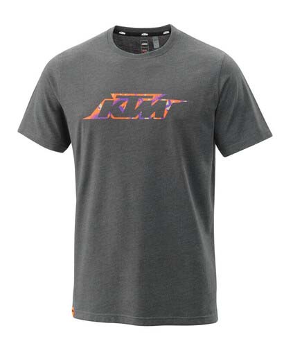 חולצה - Camo Tee Dark Grey Melange