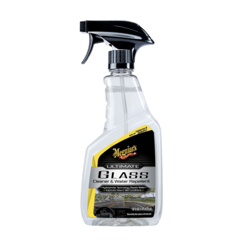 ספריי להברקה וניקוי חלונות - Ultimate Glass Cleaner מבית MEGUIAR'S | תכולה 473 מ''ל