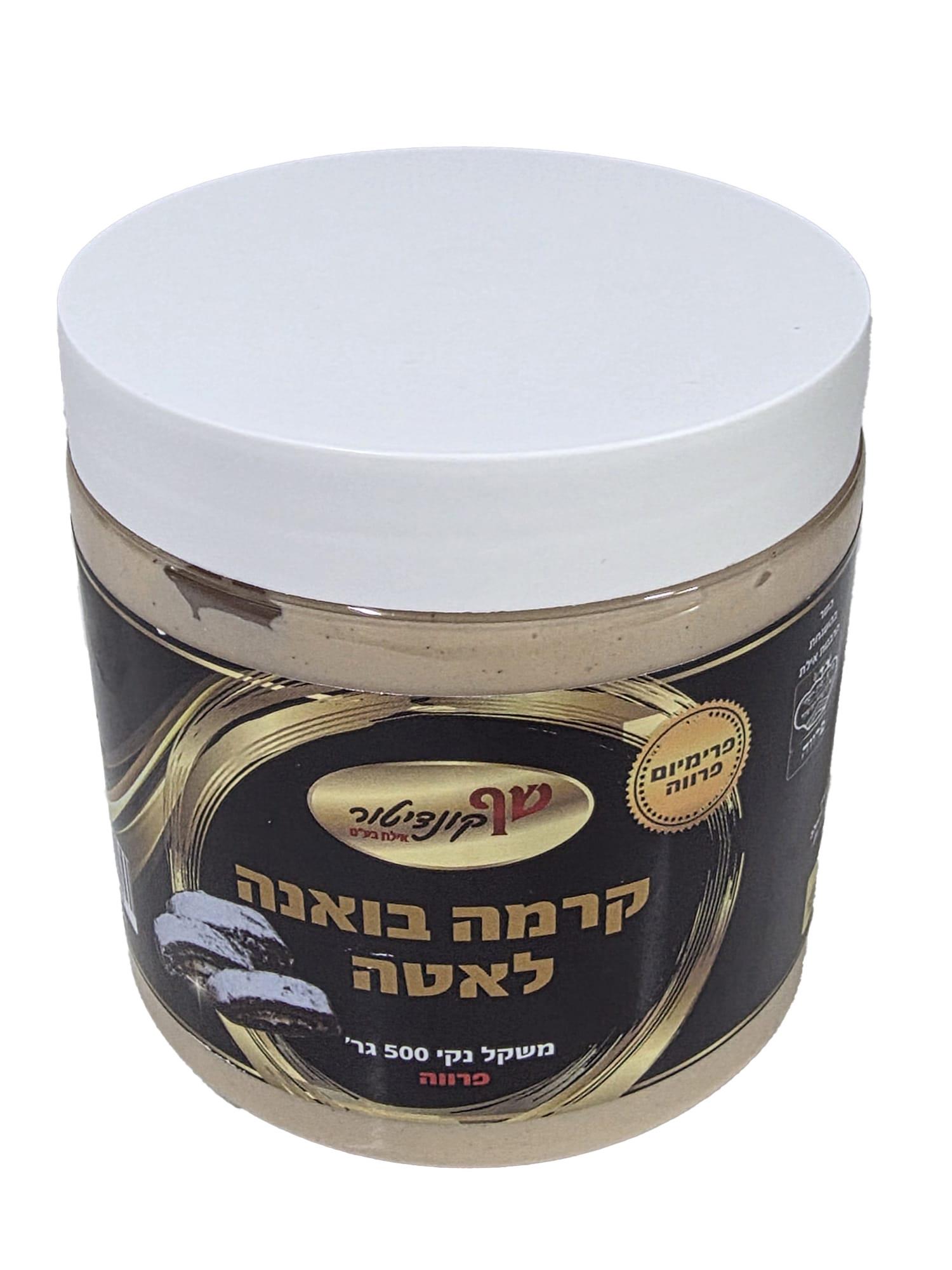 קרם בואנו פרווה 500 גרם כשרות בד"ץ בית יוסף