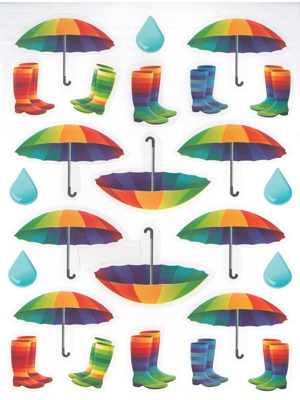 מדבקות סמלי חורף