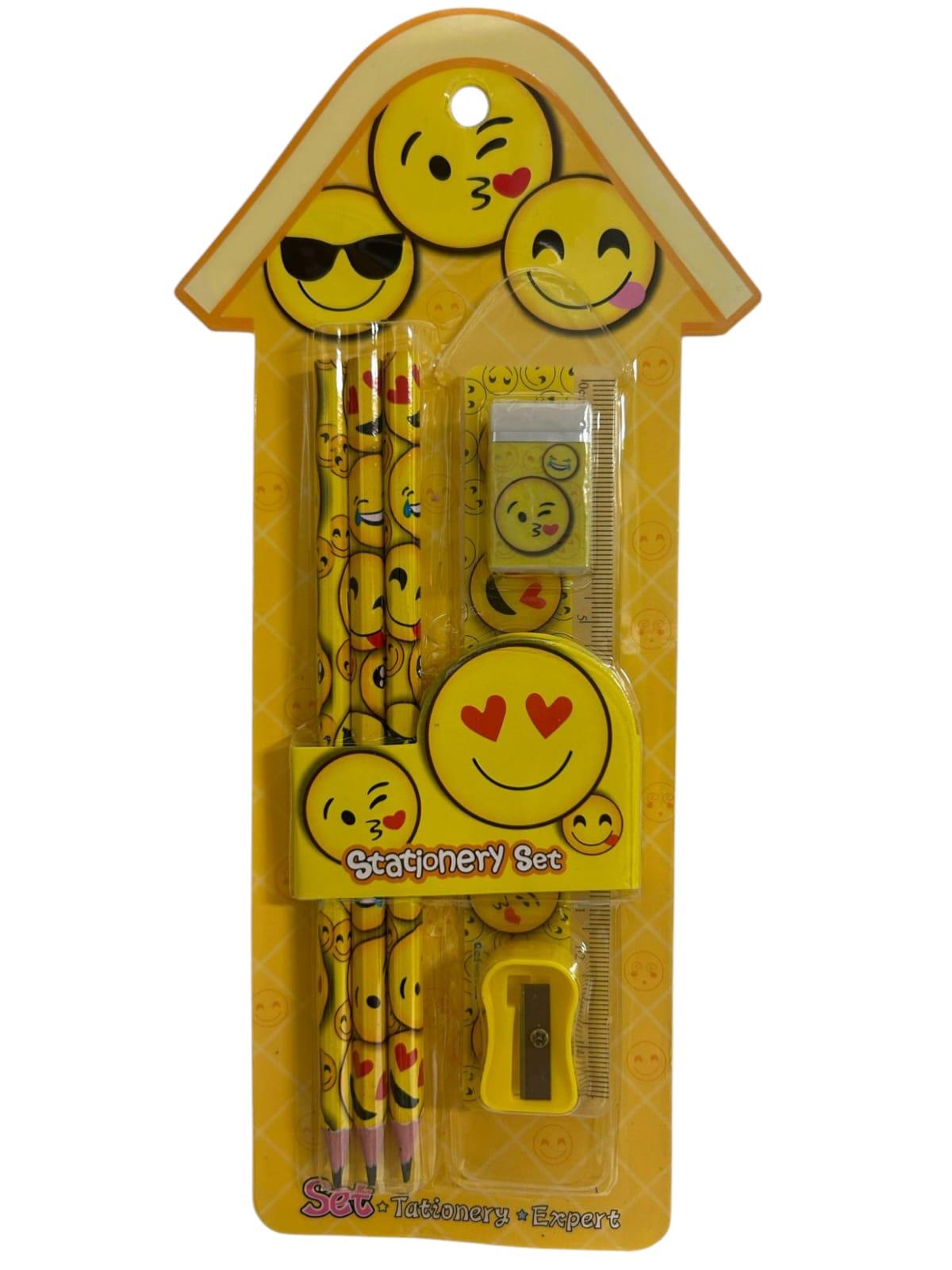 ערכת כלי כתיבה סמיילי