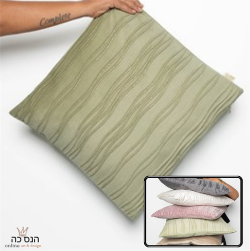 כריות דגם  תמר צבע שחור  מידה 45*45
