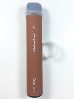 סיגריה אלקטרונית חד פעמית כ 1500 שאיפות Kubibar Disposable 20mg בטעם קולה אייס Cola Ice