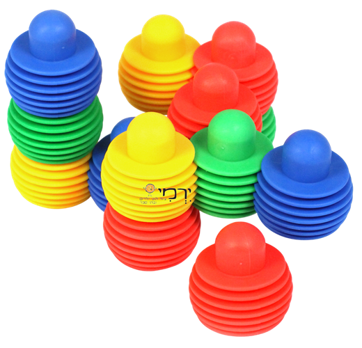 הרכבת כפתורים גמיש במיכל