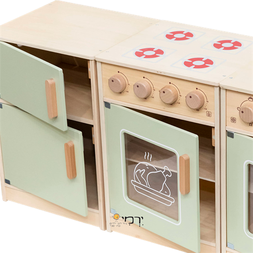 מטבח לפעוטות 4 חלקים