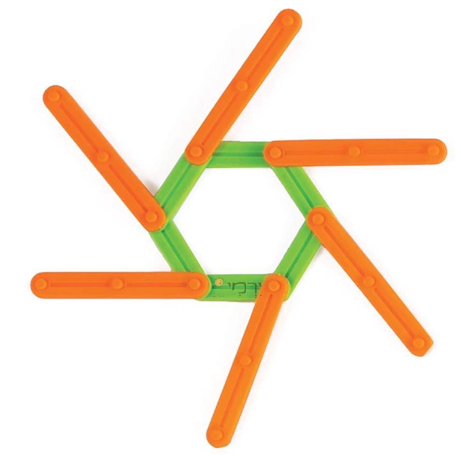 הרכבת מוטות גמישים במיכל