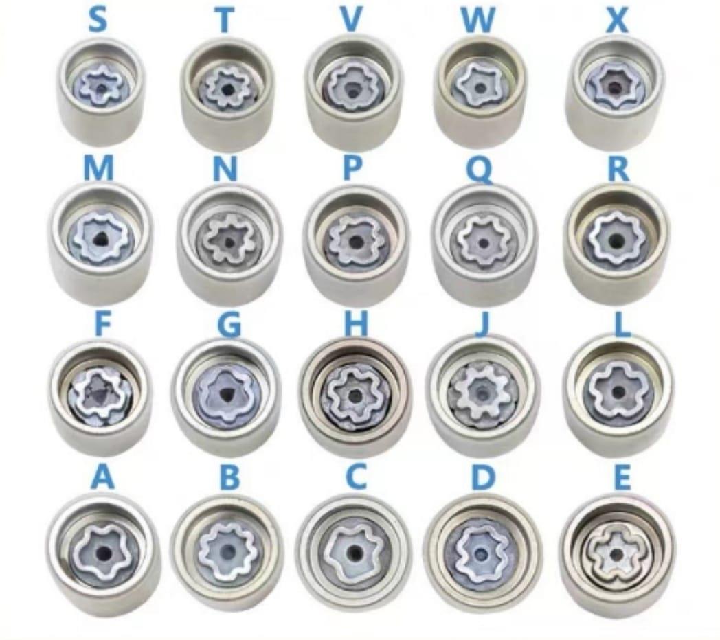 בוקסה מיוחדת לפתיחת ברגים לגלגל נגד גנבים מצופה למניעת נזק למגנזיום יש לבחור מהרשימה קמפינג לייף בוקסה מיוחדת לפתיחת ברגים לגלגל נגד גנבים מצופה למניעת נזק למגנזיום יש לבחור מהרשימה קמפינג לייף