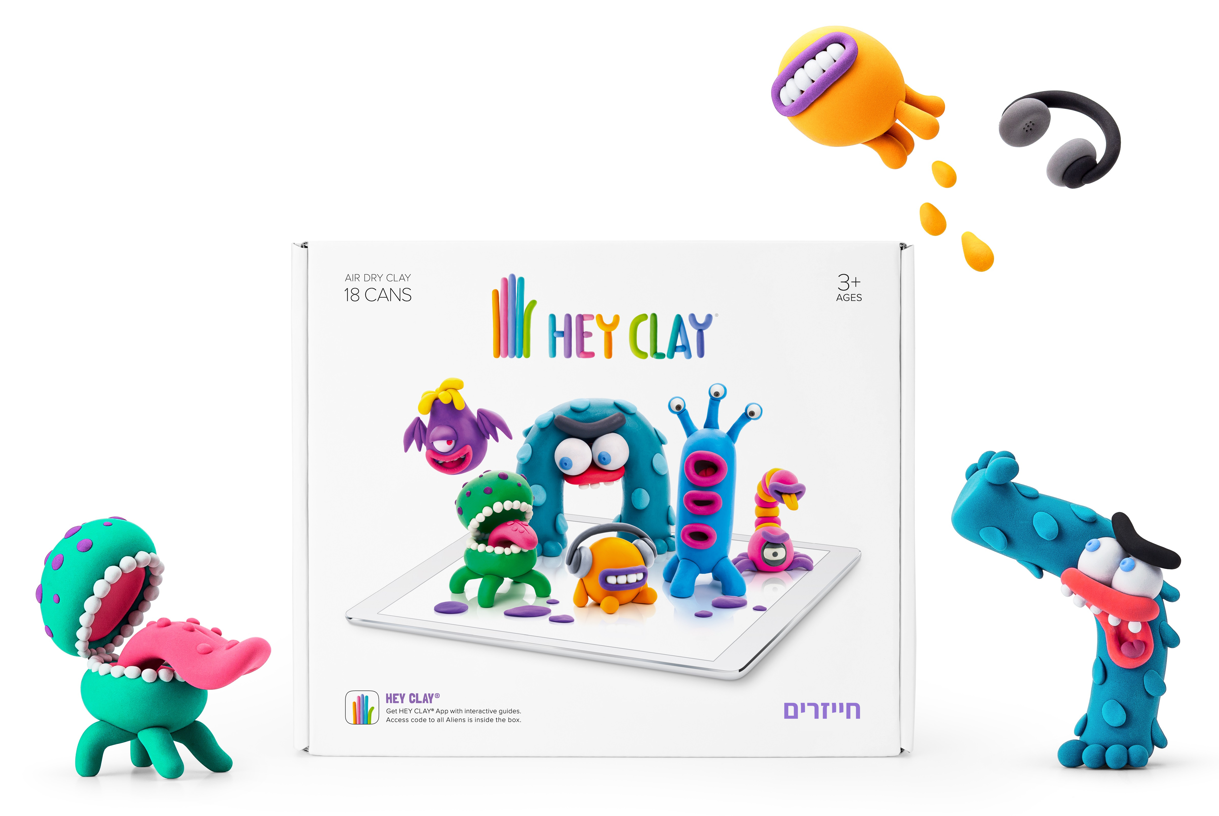 היי קליי - Hey Clay - סט חייזרים