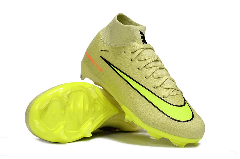 נעלי כדורגל ילדים Nike Air Zoom Mercurial Elite FG צהוב