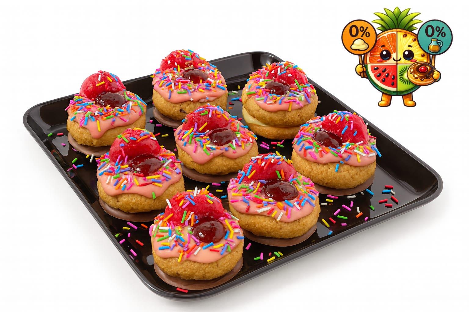 סוכריות הסופגניות 0% בצק 100% חשק